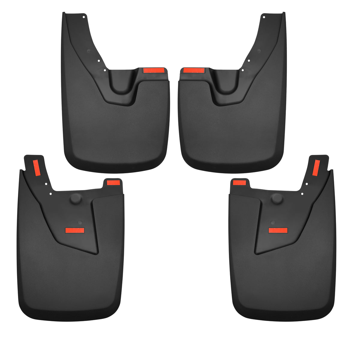 Husky Front And Rear Mud Guard Set 58056