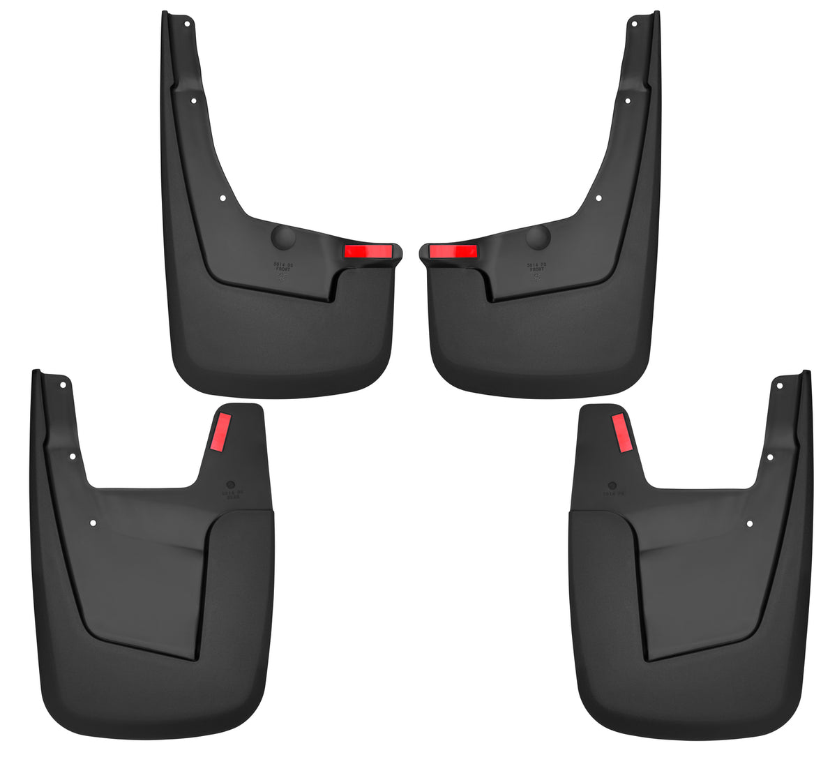 Husky Front And Rear Mud Guard Set 58146