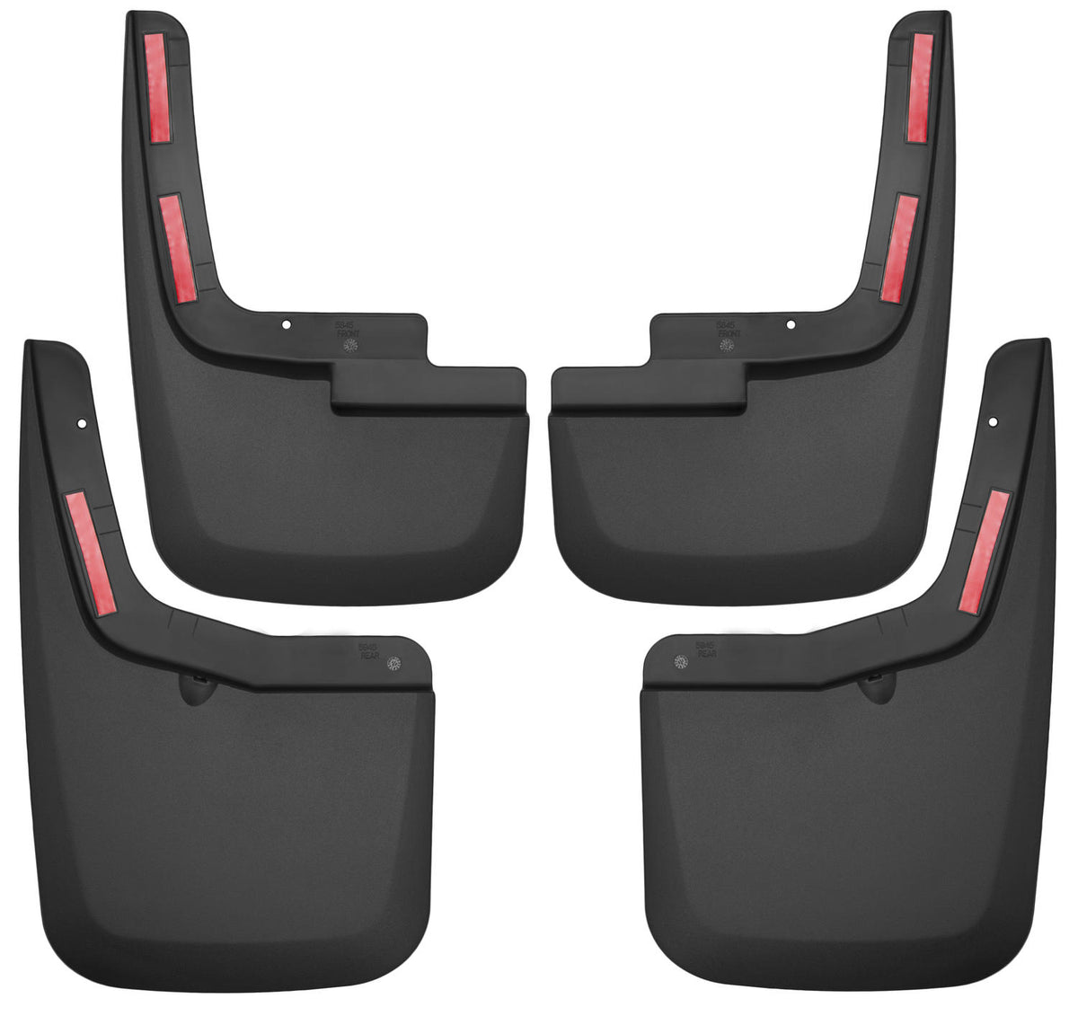 Husky Front And Rear Mud Guard Set 58456