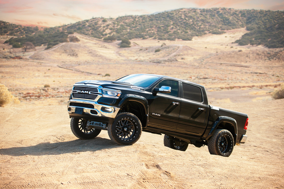 BELLTECH 153712TPS LIFT KIT 6-8IN. LIFT KIT INC. FRONT AND REAR TRAIL PERFORMANCE STRUTS/SHOCKS 2019-2023 RAM 1500 4WD (ALL CABS) 6-8IN. LIFT