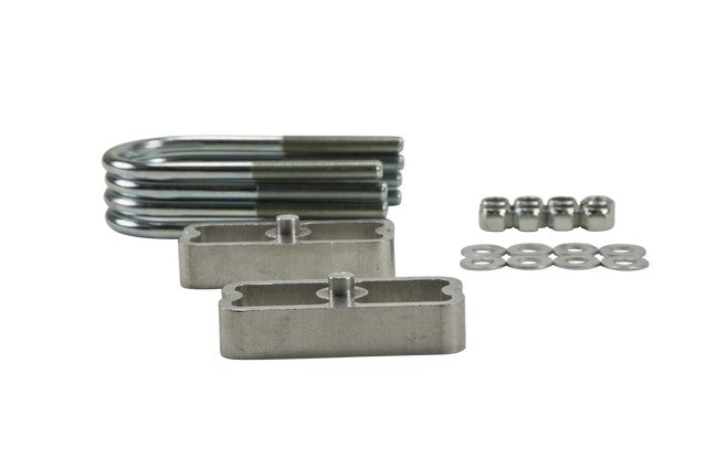 BELLTECH 6000 LOWERING BLOCK KIT Universal 1 In. Rear Lowering Block Kit
