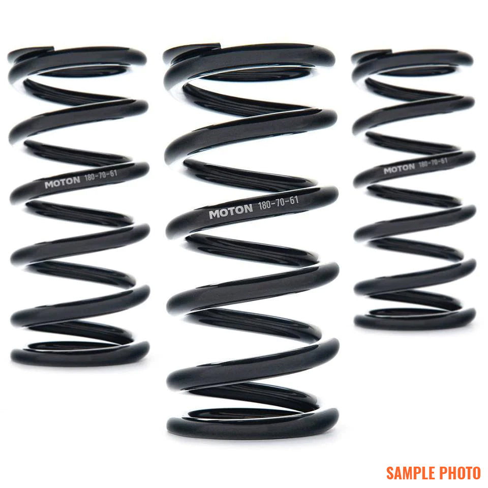 Set Of 2 Linear Racing Springs  Made Out Of High Tensile Chrome Silicon Wire.